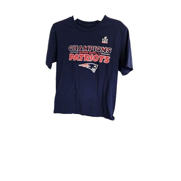 Boys New England Patriots Superbowl Champions T-Shirt in XL - Picture 1 of 5